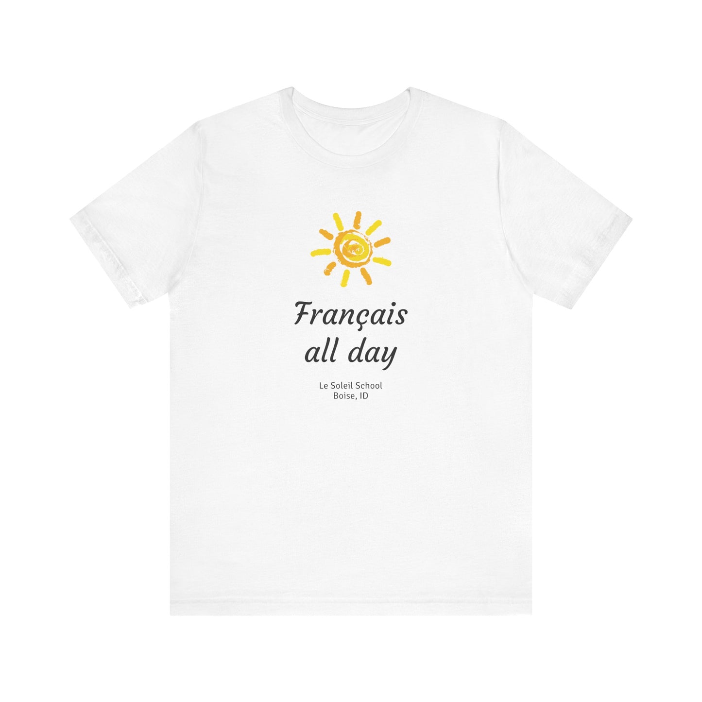 Adult français all day tee