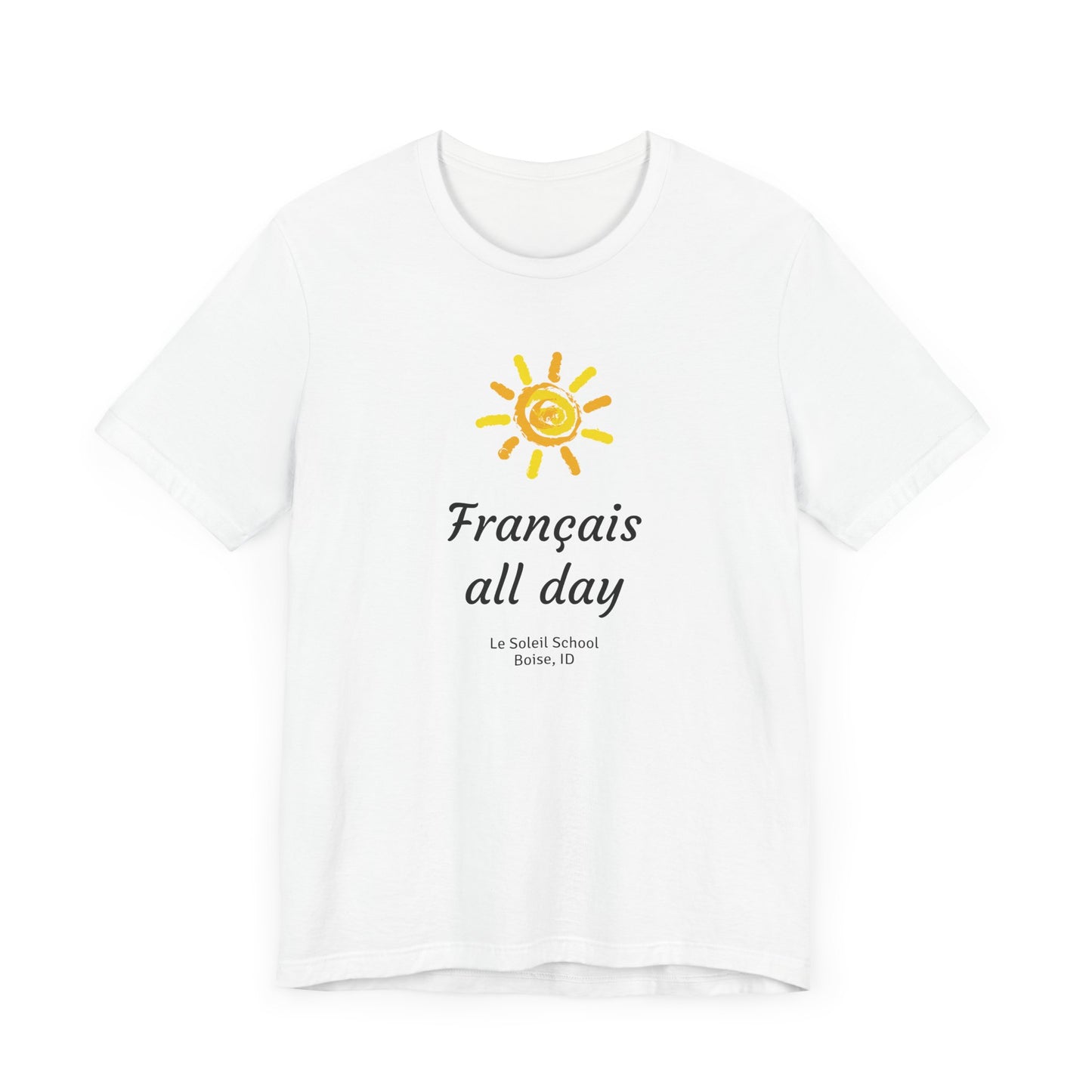 Adult français all day tee