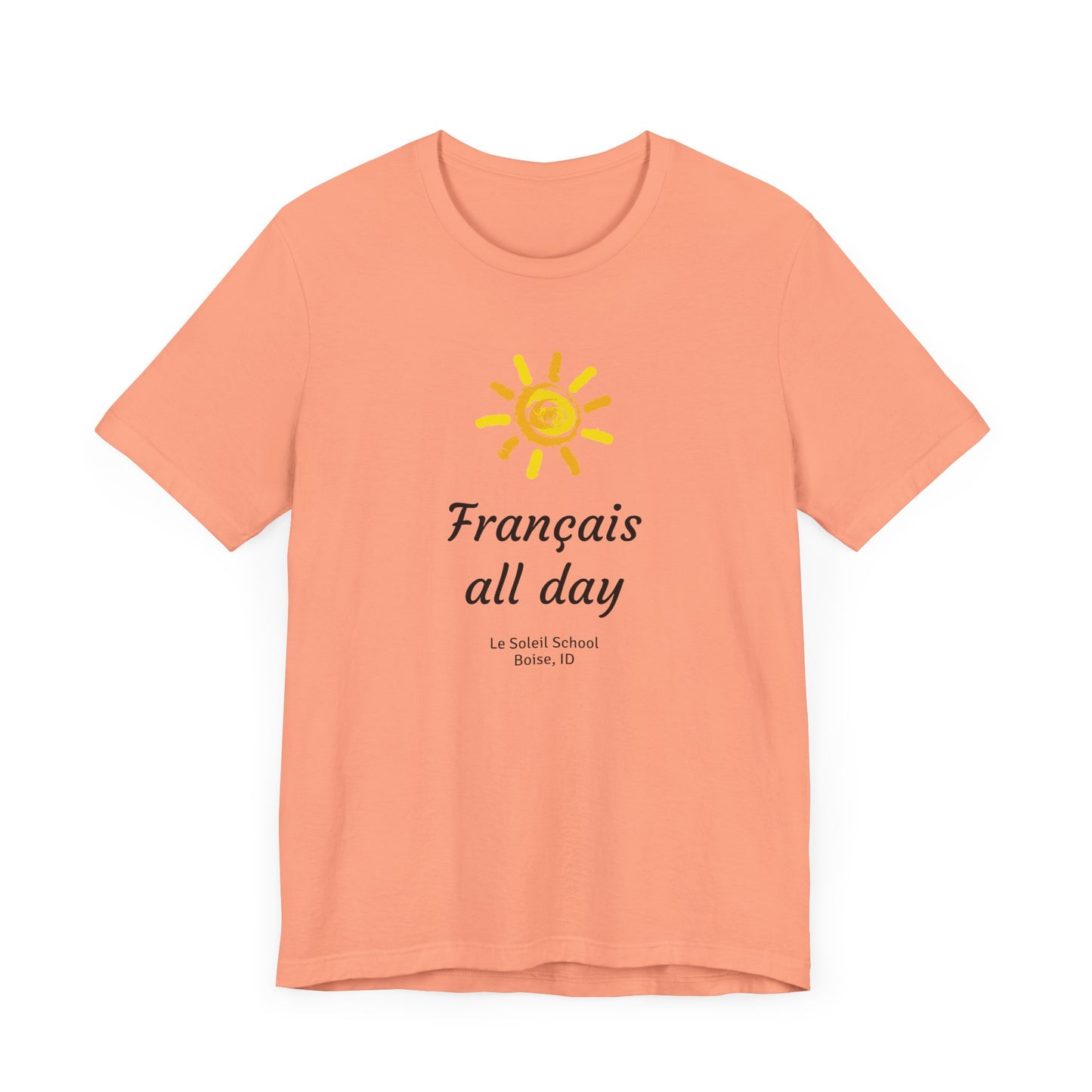 Adult français all day tee
