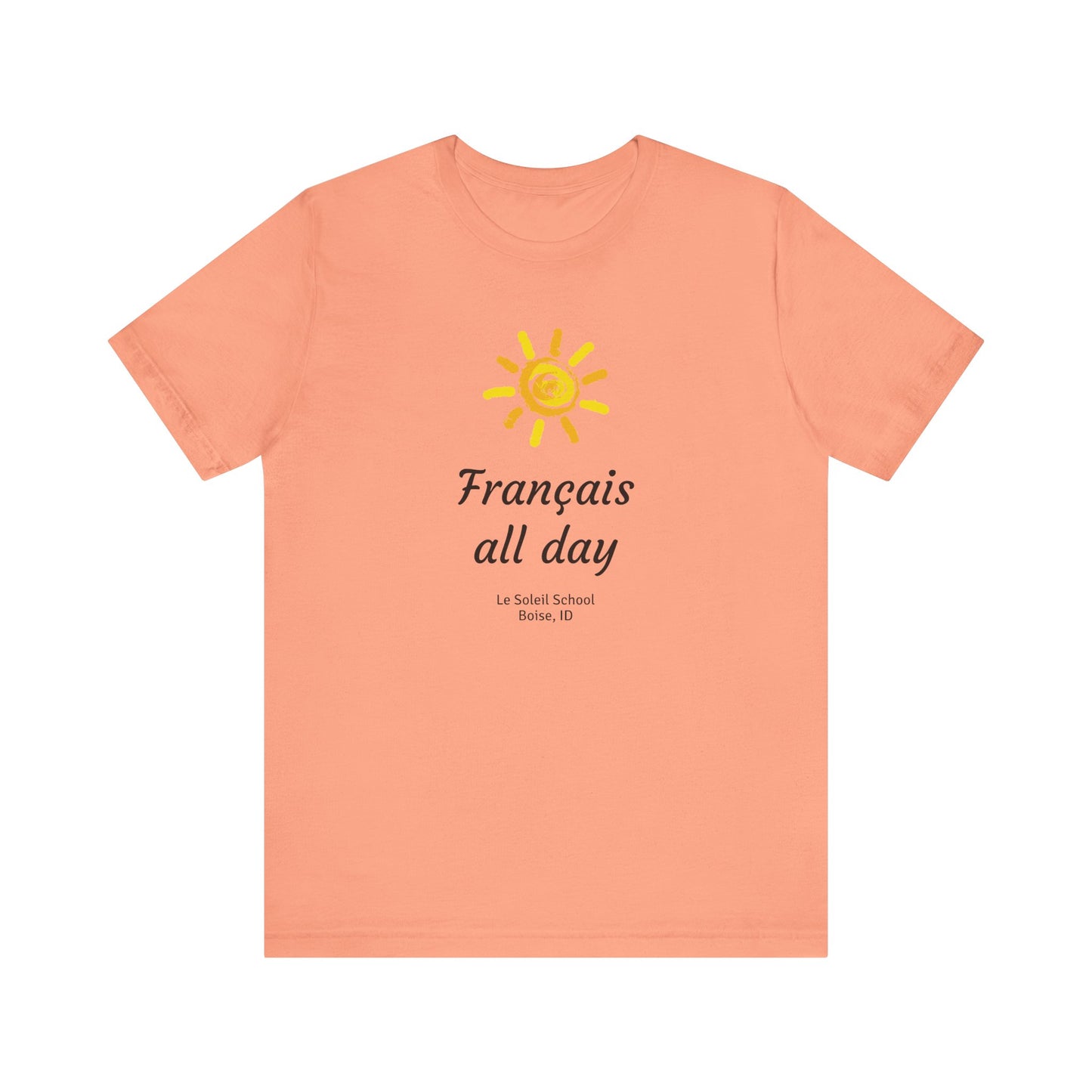 Adult français all day tee